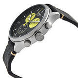 Buy Shop Tissot Chrono XL Tour De France Special Edition Black Dial Black Leather Strap Watch for Men - T116.617.36.051.11 USA Online