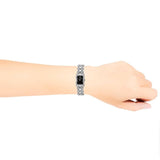 Buy Shop Longines Dolcevita Black Dial Silver Steel Strap Watch for Women - L5.258.4.57.6 USA Online