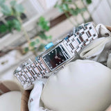 Buy Shop Longines Dolcevita Black Dial Silver Steel Strap Watch for Women - L5.258.4.57.6 USA Online
