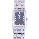 Buy Shop Longines Dolcevita Black Dial Silver Steel Strap Watch for Women - L5.258.4.57.6 USA Online