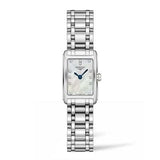 Buy Shop Longines Dolcevita Diamonds Mother of Pearl Dial Silver Steel Strap Watch for Women - L5.258.4.87.6 USA Online