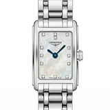 Buy Shop Longines Dolcevita Diamonds Mother of Pearl Dial Silver Steel Strap Watch for Women - L5.258.4.87.6 USA Online