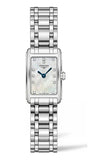 Buy Shop Longines Dolcevita Diamonds Mother of Pearl Dial Silver Steel Strap Watch for Women - L5.258.4.87.6 USA Online