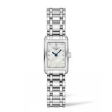 Buy Shop Longines Dolcevita Diamonds Mother of Pearl Dial Silver Steel Strap Watch for Women - L5.258.4.87.6 USA Online