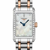Buy Shop Longines Dolcevita Diamonds Mother of Pearl White Dial Two Tone Steel Strap Watch for Women - L5.258.5.89.7 USA Online