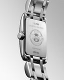 Buy Shop Longines Dolcevita Diamonds Silver Dial Silver Steel Strap Watch for Women - L5.258.0.71.6 USA Online