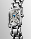 Buy Shop Longines Dolcevita Diamonds Silver Dial Silver Steel Strap Watch for Women - L5.258.0.71.6 USA Online