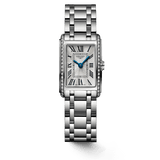 Buy Shop Longines Dolcevita Diamonds Silver Dial Silver Steel Strap Watch for Women - L5.258.0.71.6 USA Online