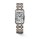 Buy Shop Longines Dolcevita Diamonds White Dial Two Tone Steel Strap Watch for Women - L5.258.5.79.7 USA Online