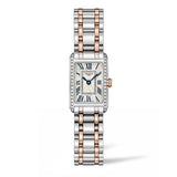 Buy Shop Longines Dolcevita Diamonds White Dial Two Tone Steel Strap Watch for Women - L5.258.5.79.7 USA Online