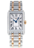 Buy Shop Longines Dolcevita Diamonds White Dial Two Tone Steel Strap Watch for Women - L5.258.5.79.7 USA Online