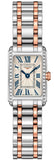 Buy Shop Longines Dolcevita Diamonds White Dial Two Tone Steel Strap Watch for Women - L5.258.5.79.7 USA Online