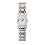 Buy Shop Longines Dolcevita Mother of Pearl Diamond Dial Two Tone Steel Strap Watch for Women - L5.258.5.87.7 USA Online