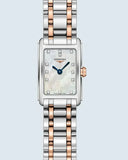 Buy Shop Longines Dolcevita Mother of Pearl Diamond Dial Two Tone Steel Strap Watch for Women - L5.258.5.87.7 USA Online