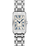 Buy Shop Longines Dolcevita White Dial Silver Steel Strap Watch for Women - L5.258.4.71.6 USA Online