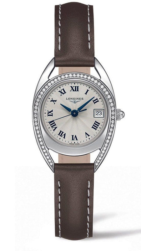 Buy Shop Longines Equestrian Arche Quartz Diamond Watch for Women - L6.136.0.71.2 USA Online