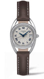 Buy Shop Longines Equestrian Arche Quartz Diamond Watch for Women - L6.136.0.71.2 USA Online