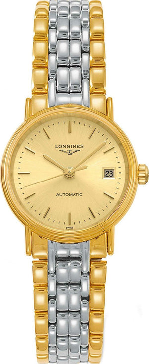 Buy Shop Longines Presence 25.5mm Automatic Stainless Steel Watch for Women - L4.321.2.32.7 USA Online