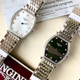Buy Shop Longines La Grande Classique de Longines Black Dial Silver Mesh Bracelet Watch for Women - L4.288.0.58.6 USA Online