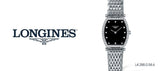 Buy Shop Longines La Grande Classique de Longines Black Dial Silver Mesh Bracelet Watch for Women - L4.288.0.58.6 USA Online