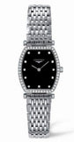 Buy Shop Longines La Grande Classique de Longines Black Dial Silver Mesh Bracelet Watch for Women - L4.288.0.58.6 USA Online