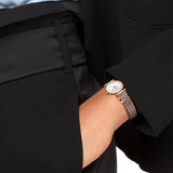 Buy Shop Longines La Grande Classique De Longines Diamonds Mother of Pearl Dial Two Tone Mesh Bracelet Watch for Women - L4.209.1.97.7 USA Online