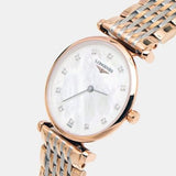 Buy Shop Longines La Grande Classique De Longines Diamonds Mother of Pearl Dial Two Tone Mesh Bracelet Watch for Women - L4.209.1.97.7 USA Online