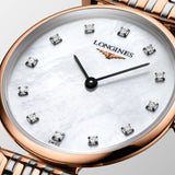 Buy Shop Longines La Grande Classique De Longines Diamonds Mother of Pearl Dial Two Tone Mesh Bracelet Watch for Women - L4.209.1.97.7 USA Online