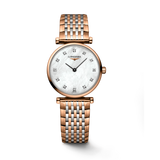 Buy Shop Longines La Grande Classique De Longines Diamonds Mother of Pearl Dial Two Tone Mesh Bracelet Watch for Women - L4.209.1.97.7 USA Online