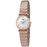 Buy Shop Longines La Grande Classique De Longines Diamonds Mother of Pearl Dial Two Tone Mesh Bracelet Watch for Women - L4.209.1.97.7 USA Online