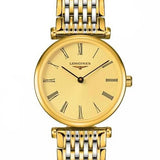 Buy Shop Longines La Grande Classique de Longines Gold Dial Two Tone Steel Strap Watch for Women - L4.209.2.31.7 USA Online