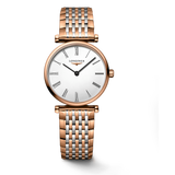 Longines La Grande Classique De Longines White Dial Two Tone Steel Strap Watch for Women - L4.209.1.92.7