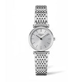 Buy Shop Longines La Grande Classique De Longines Silver Dial Silver Mesh Bracelet Watch for Women - L4.209.4.72.6 USA Online