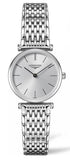 Buy Shop Longines La Grande Classique De Longines Silver Dial Silver Mesh Bracelet Watch for Women - L4.209.4.72.6 USA Online