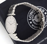 Buy Shop Longines La Grande Classique De Longines Silver Dial Silver Steel Strap Watch for Women - L4.755.4.72.6 USA Online