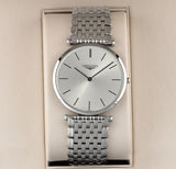 Buy Shop Longines La Grande Classique De Longines Silver Dial Silver Steel Strap Watch for Women - L4.755.4.72.6 USA Online
