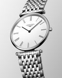 Buy Shop Longines La Grande Classique De Longines Silver Dial Silver Steel Strap Watch for Women - L4.755.4.72.6 USA Online