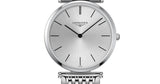 Buy Shop Longines La Grande Classique De Longines Silver Dial Silver Steel Strap Watch for Women - L4.755.4.72.6 USA Online