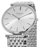 Buy Shop Longines La Grande Classique De Longines Silver Dial Silver Steel Strap Watch for Women - L4.755.4.72.6 USA Online