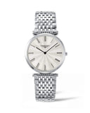 Buy Shop Longines La Grande Classique De Longines Silver Dial Silver Steel Strap Watch for Women - L4.755.4.72.6 USA Online