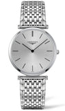 Buy Shop Longines La Grande Classique De Longines Silver Dial Silver Steel Strap Watch for Women - L4.755.4.72.6 USA Online