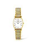 Buy Shop Longines La Grande Classique de Longines Tonneau 22 Gold Watch for Women - L4.205.2.11.7 USA Online