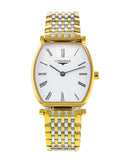 Buy Shop Longines La Grande Classique de Longines Tonneau 22 Gold Watch for Women - L4.205.2.11.7 USA Online