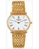 Buy Shop Longines La Grande Classique de Longines Tonneau 22 Yellow Gold Watch for Women - L4.205.2.11.8 USA Online