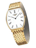 Buy Shop Longines La Grande Classique de Longines Tonneau 22 Yellow Gold Watch for Women - L4.205.2.11.8 USA Online