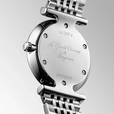 Buy Shop Longines La Grande Classique Diamonds White Dial Silver Steel Strap Watch for Women - L4.209.4.87.6 USA Online