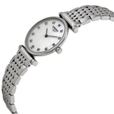 Buy Shop Longines La Grande Classique Diamonds White Dial Silver Steel Strap Watch for Women - L4.209.4.87.6 USA Online