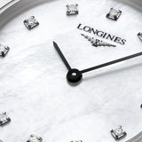 Buy Shop Longines La Grande Classique Diamonds White Dial Silver Steel Strap Watch for Women - L4.209.4.87.6 USA Online