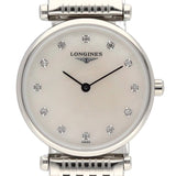 Buy Shop Longines La Grande Classique Diamonds White Dial Silver Steel Strap Watch for Women - L4.209.4.87.6 USA Online