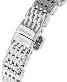 Longines La Grande Classique de Longines Tonneau White Dial Silver Steel Strap Watch for Women - L4.205.4.87.6